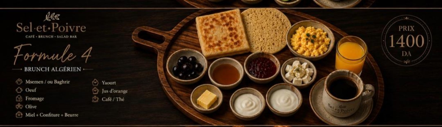 Formule 4 — Brunch algérien