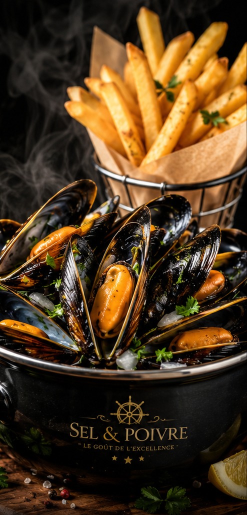 Moules & frites Sel & Poivre